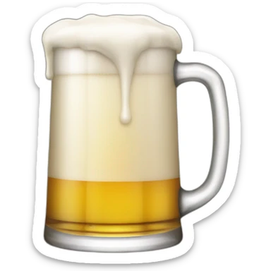 Jarra cerveza sticker
