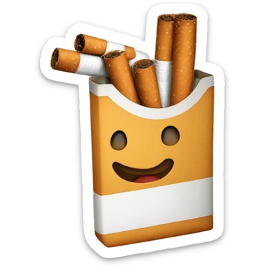 cigarette sticker