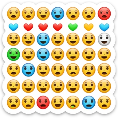 Inappropriate emojis sticker