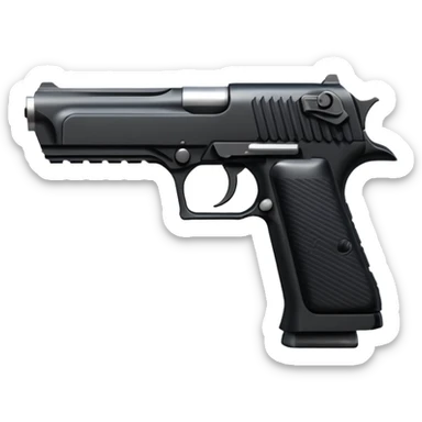 Desert eagle emoji sticker