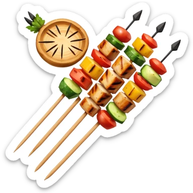 food skewer sticker