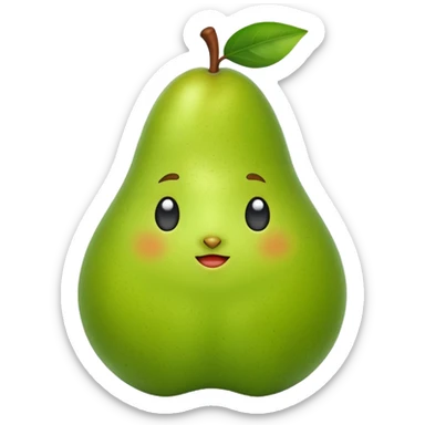 Pear sticker