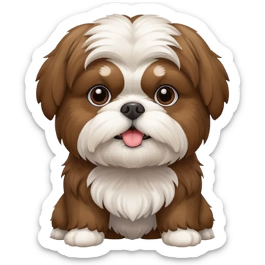 Gimnastic Shitzu sticker