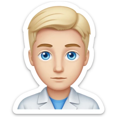 it specialist blue eyes sticker