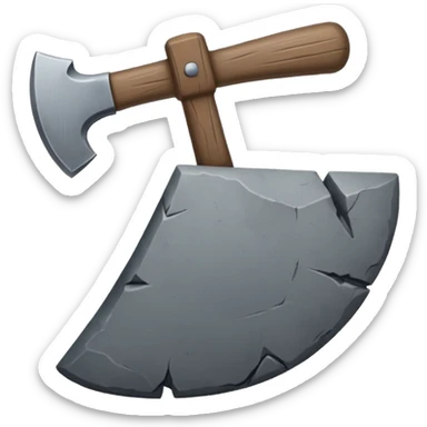 stone age item sticker