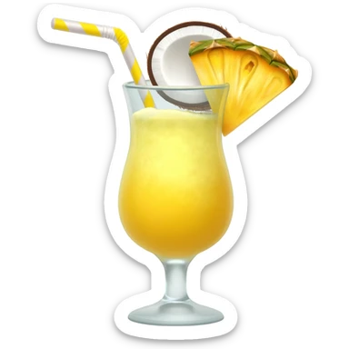 pina colada sticker