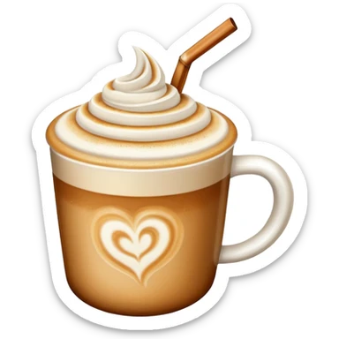 Latte  sticker