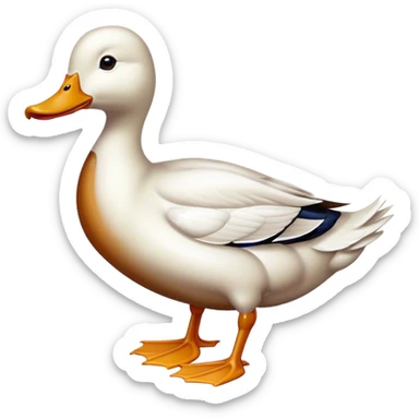 Duck sticker