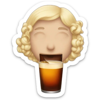 besos con fernet sticker