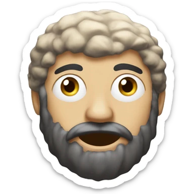 Snusdosa blå  sticker