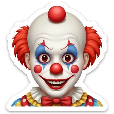 Clown horreur sticker