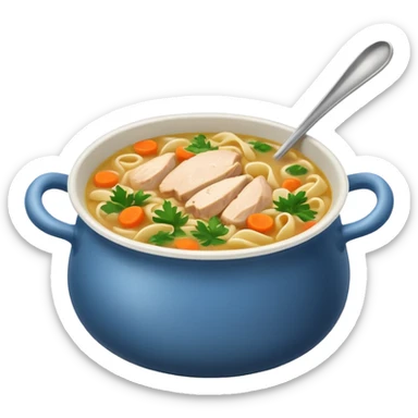 pot of soup sticker