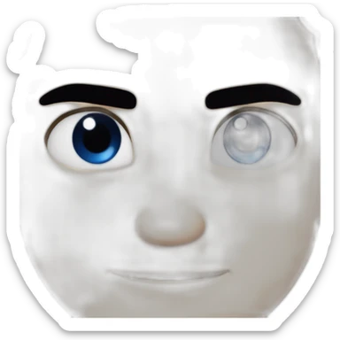 Damon Salvatore vampire yeux bleu sticker