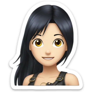 nico robin from one piece sticker