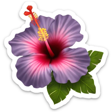 hibiscus  sticker