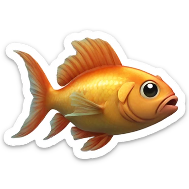 fish supervillan sticker