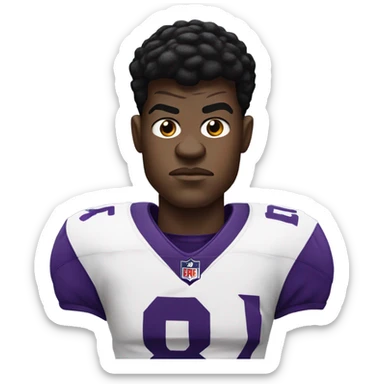 Lamar Jackson  sticker