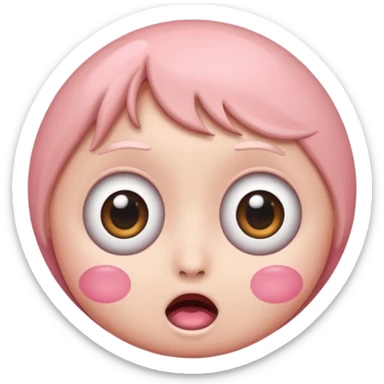 Make me a normal blush emoji 😳 sticker