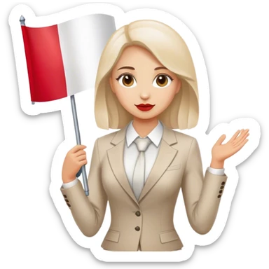 nationalist nationalist nationalist patriot patriot polish woman formal poland flag sticker