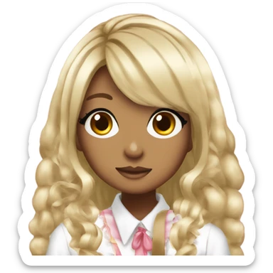 gyaru agejo gal sticker