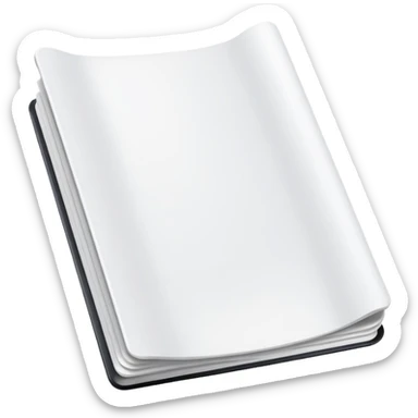 emoji of empty magazine
 sticker