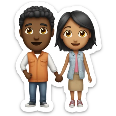 boyfriend and girlfriend in love  sticker