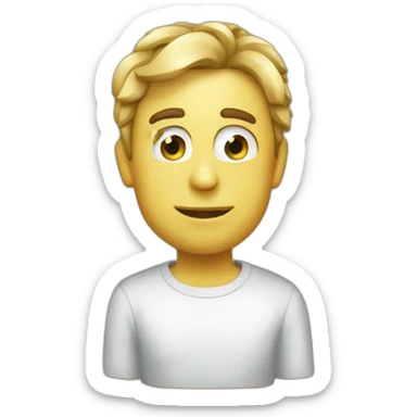 Le monde a l envers sticker