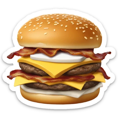 Baconator sticker