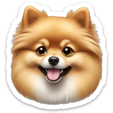 Pomeranian sticker