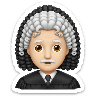 Courtroom Items, only a Judge’s Wig 

 sticker