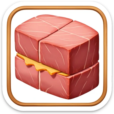 picasso abstract art SPAM MEAT painting sticker