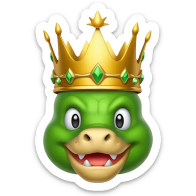 bowser junior sml sticker