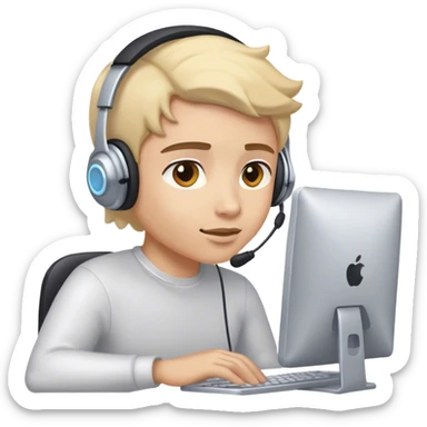 Waiting for friends to go online  sticker