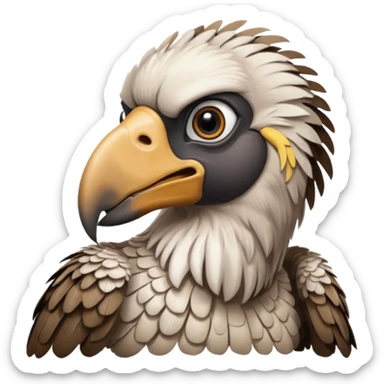 Cape vulture sticker