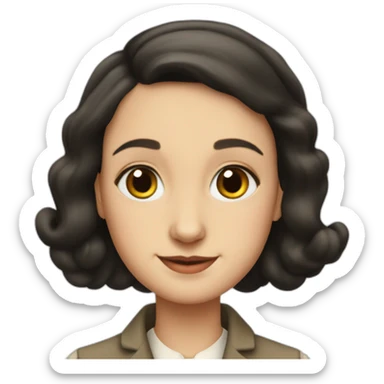 Anne Frank  sticker
