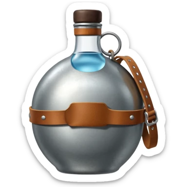 hipster canteen sticker