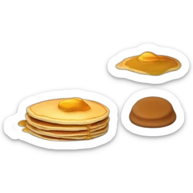 Pancake understand horse racing sticker