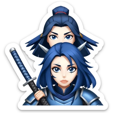 Samurai Defender sticker