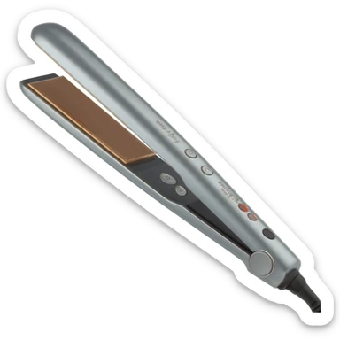 Plancha de cabello sticker