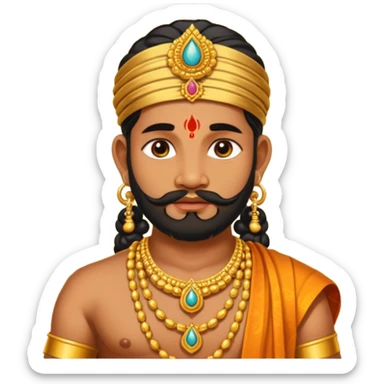 Ayyappa god sticker