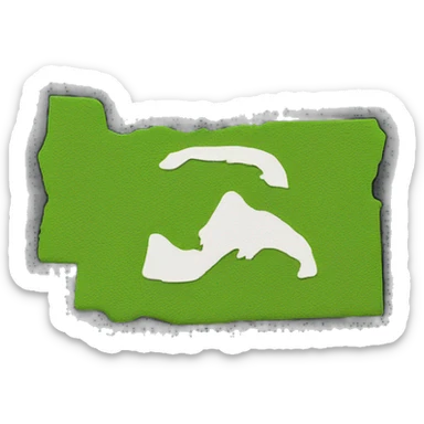 State of Oregon sticker
