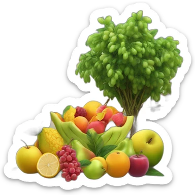 fruit-bouquet-in-longford-town sticker