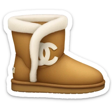 Chanel Ugg sticker