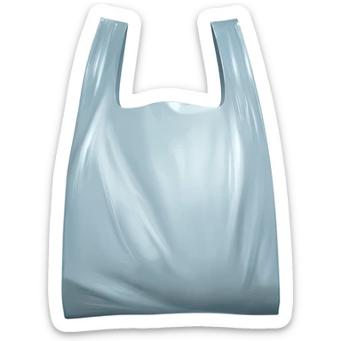 plastic bag sticker