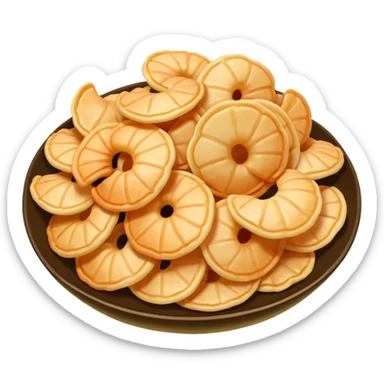prawn crackers sticker