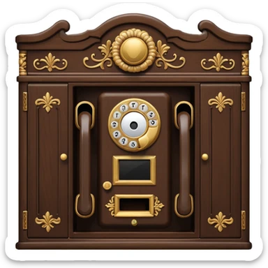 telephone cabinet sticker