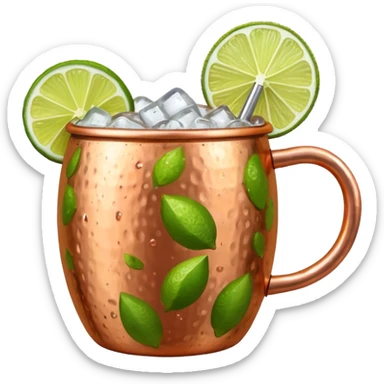 Moscow mule emoji sticker