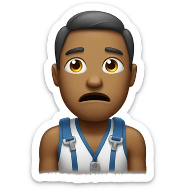 frustrated with chronic constipation emoji format
  sticker