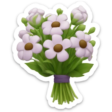 Smáli bouquet with primy sticker