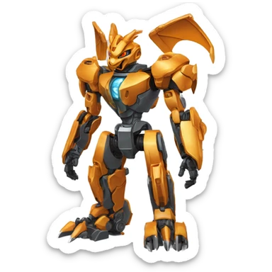 Medabot-Charizard-Bionicle-Mecha sticker